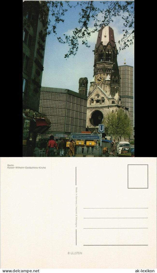 Charlottenburg-Berlin Kaiser-Wilhelm-Gedächtniskirche, Kirche (Church) 1975 - Charlottenburg
