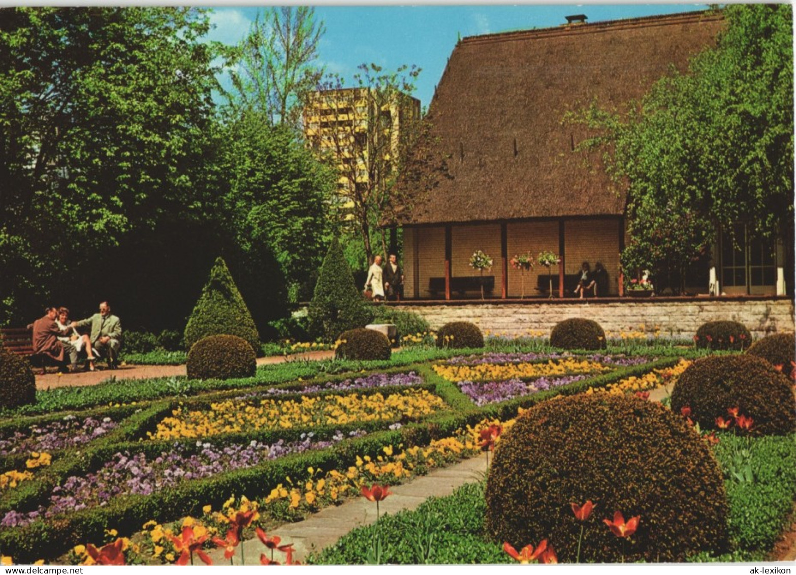 Ansichtskarte Berlin Englischer Garten 1975 - Autres & Non Classés