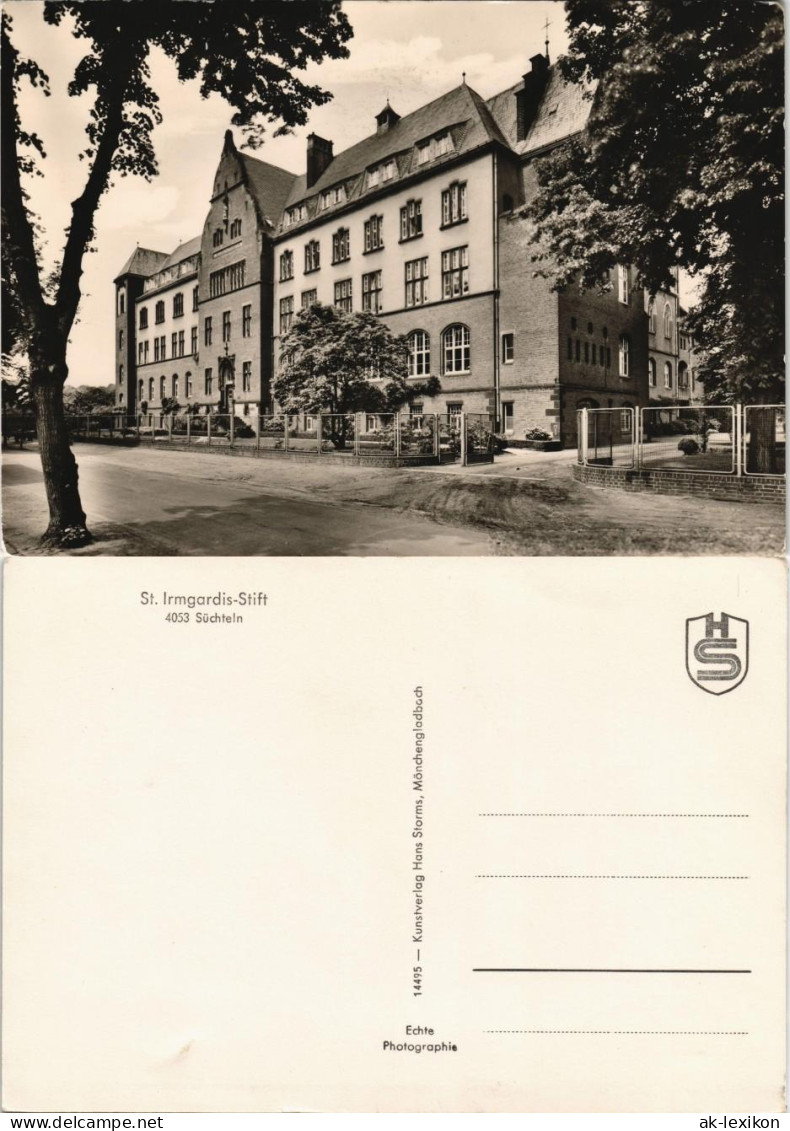 Ansichtskarte Süchteln-Viersen Strassen Partie Am St. Irmgardis-Stift 1950 - Viersen