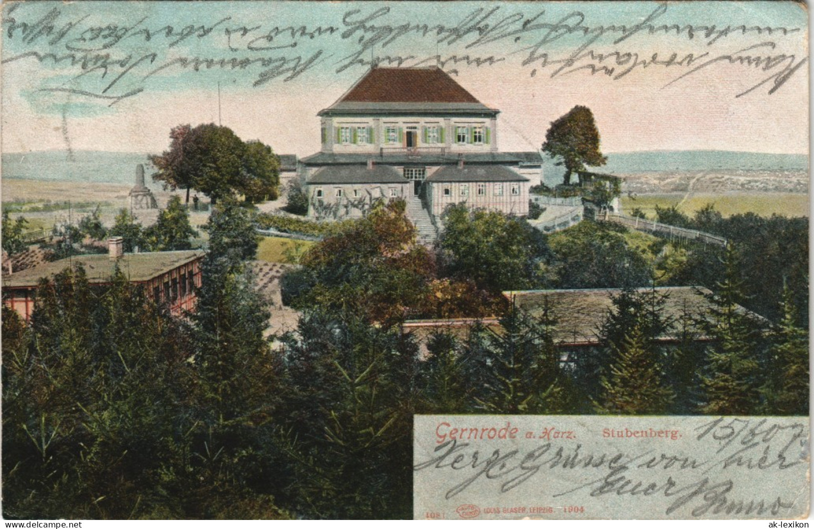 Ansichtskarte Gernrode-Quedlinburg Stubenberg - Restauration 1904 - Other & Unclassified