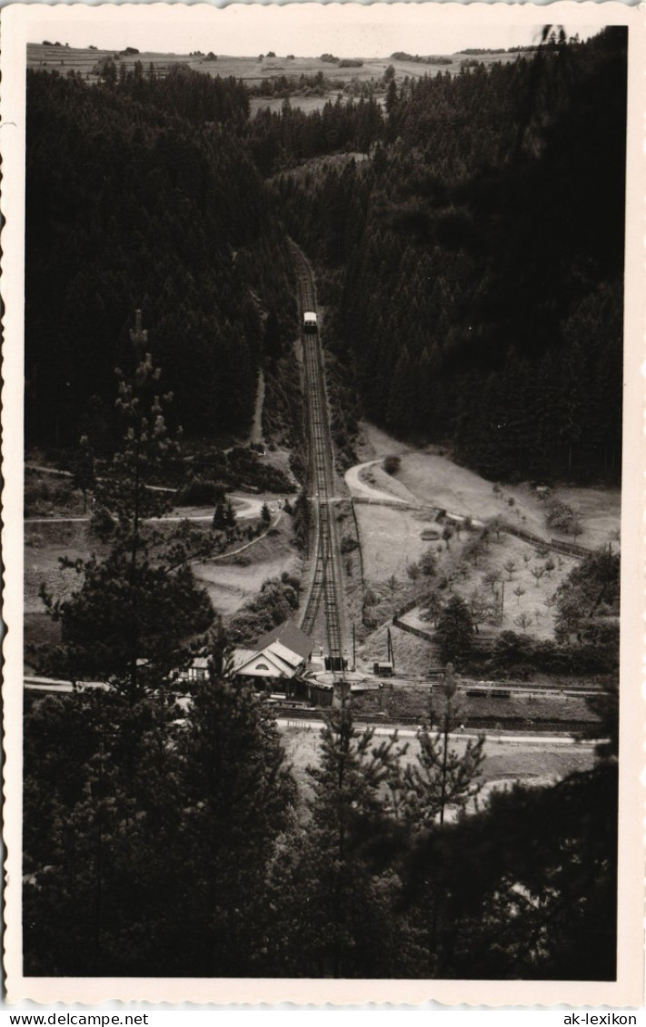 Lichtenhain&#47;Bergbahn-Oberweißbach Oberweißbacher Bergbahn 1963 - Lichtenhain