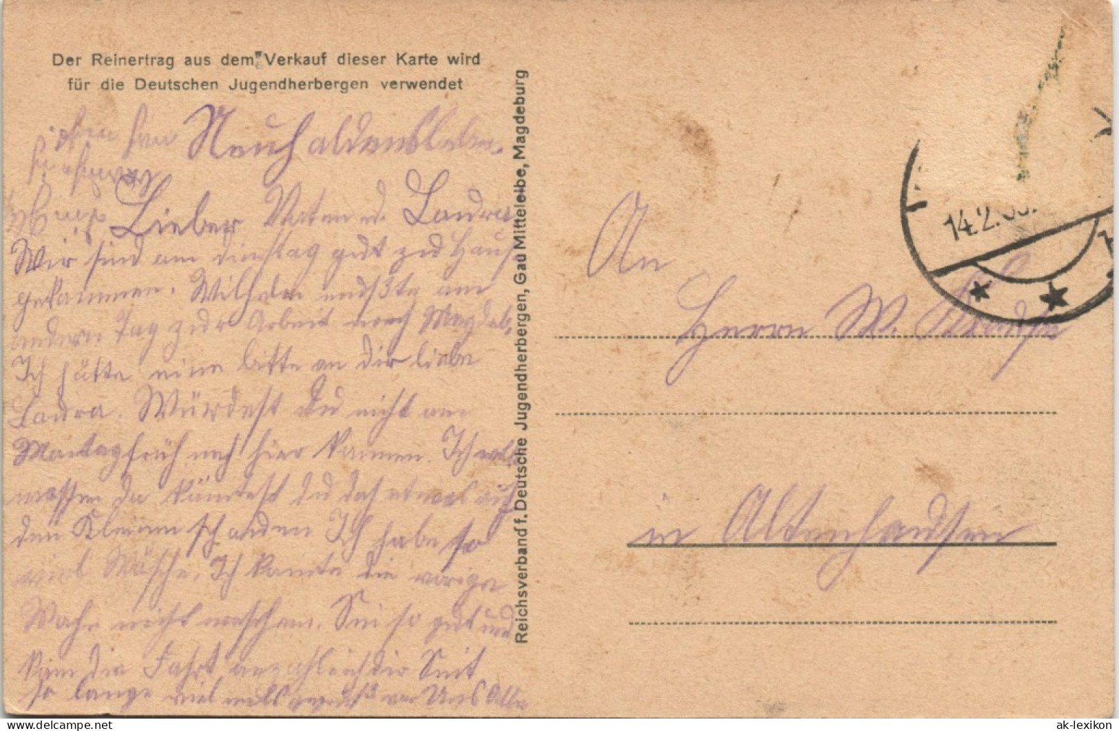 Ansichtskarte Sankt Andreasberg-Braunlage Mittelelbehaus 1925 - St. Andreasberg