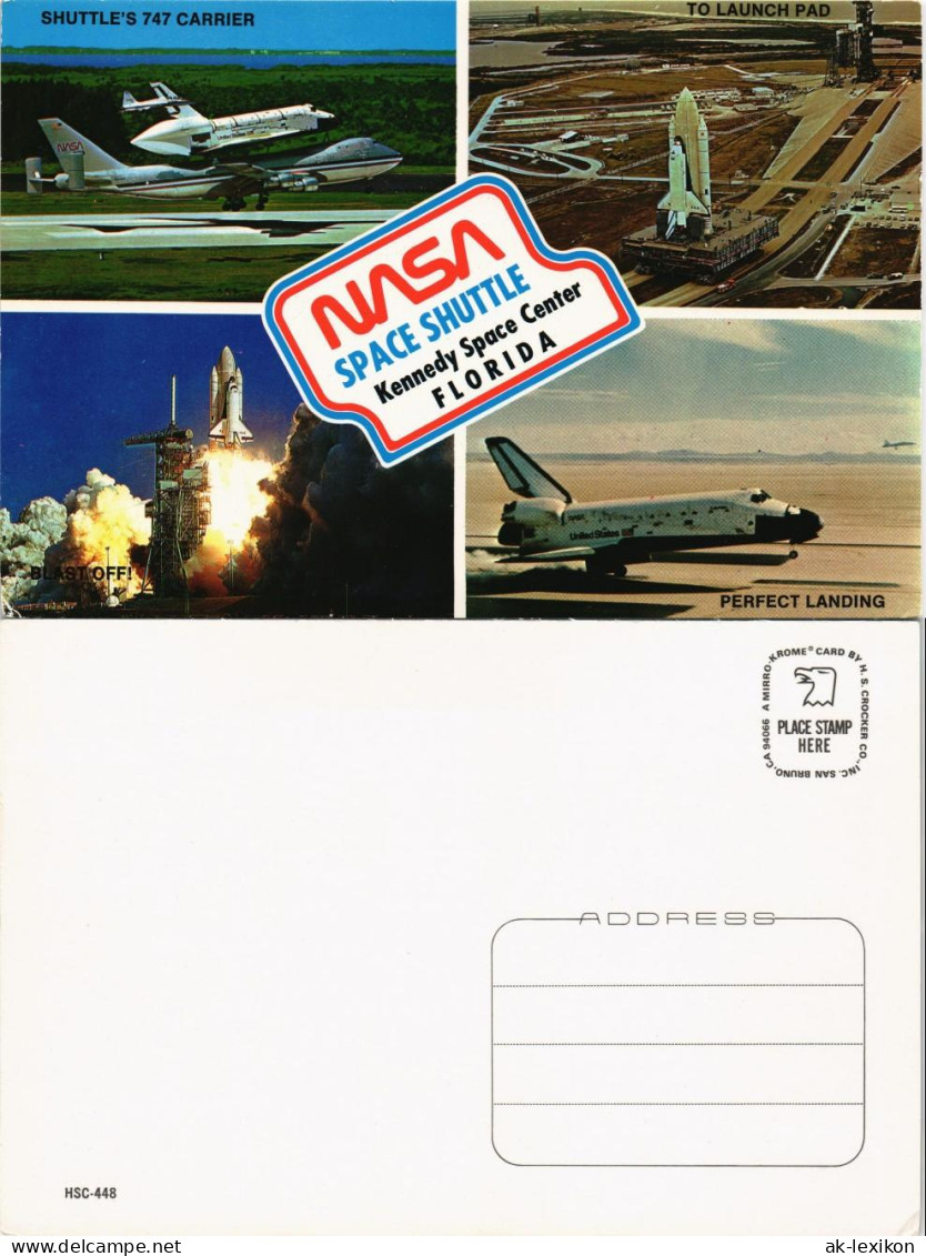 Orsino SPACE SHUTTLE SHUTTLE'S 747 CARRIER Kennedy Space Center FLORIDA 1985 - Other & Unclassified