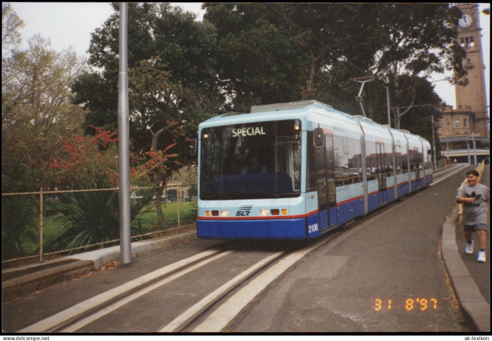 Ansichtskarte  Verkehr/KFZ - Straßenbahn L Special, SLR 1997 - Strassenbahnen