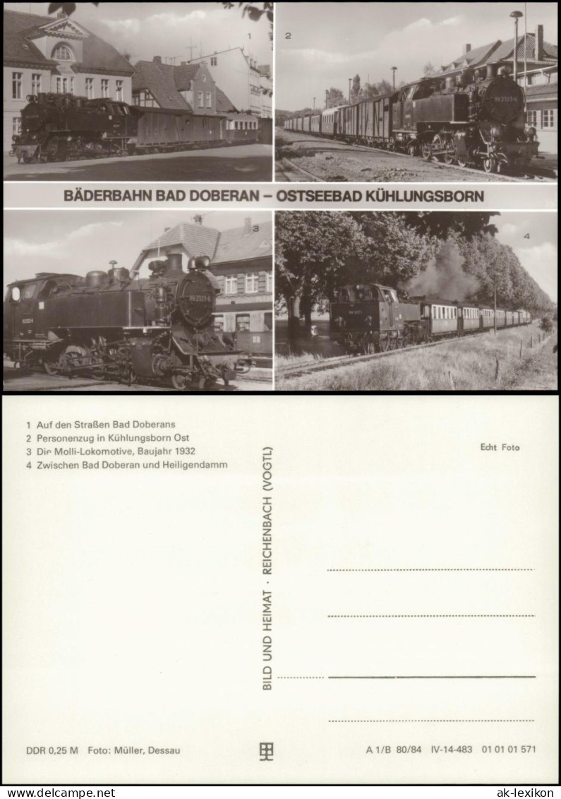 Kühlungsborn Auf Den Straßen Bad Doberans Personenzug In Kühlungsborn  1984 - Kühlungsborn