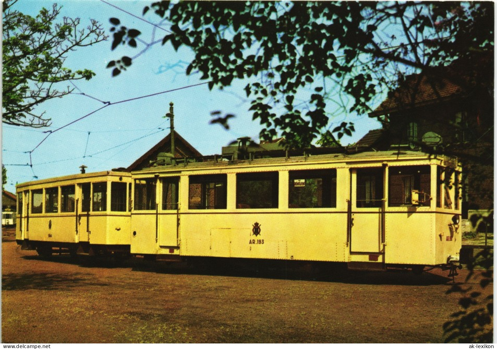 Historische Tram AMUTRA TRAMMUSEUM SCHEPDAAL Spoorauto AR 193 1970 - Tramways