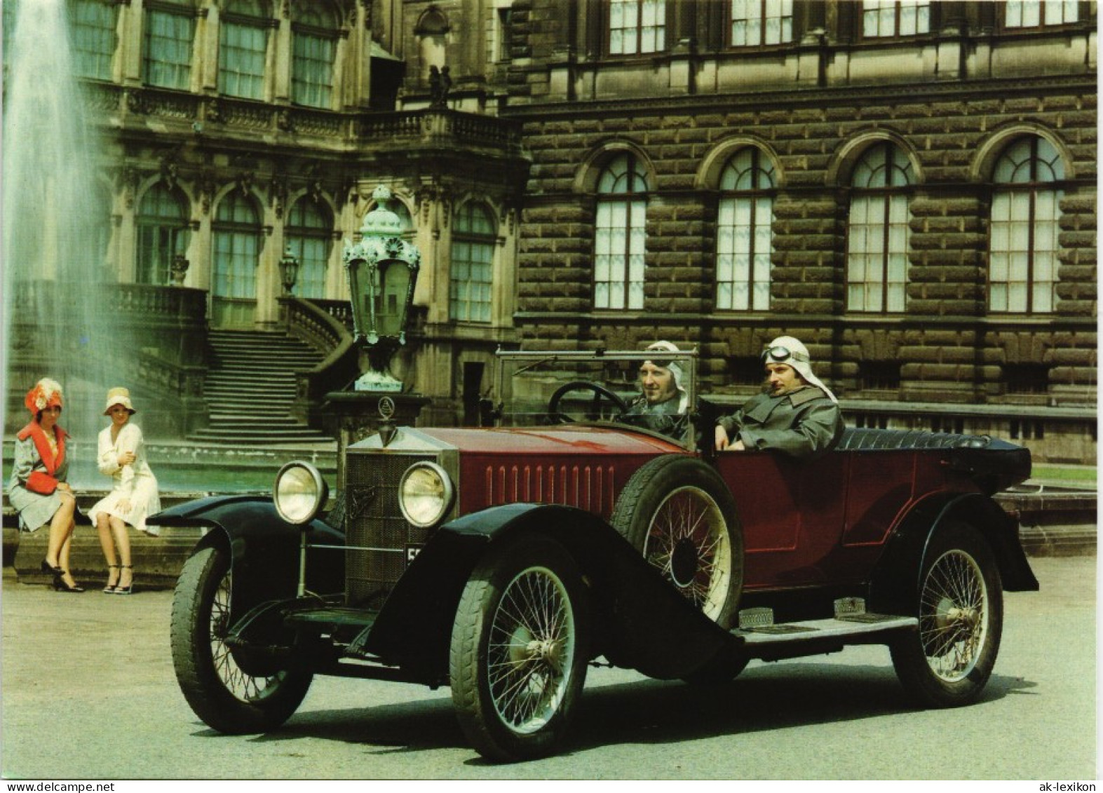Ansichtskarte Dresden Simson-Supra - Baujahr 1925/28 - 40 PS 1981 - Dresden