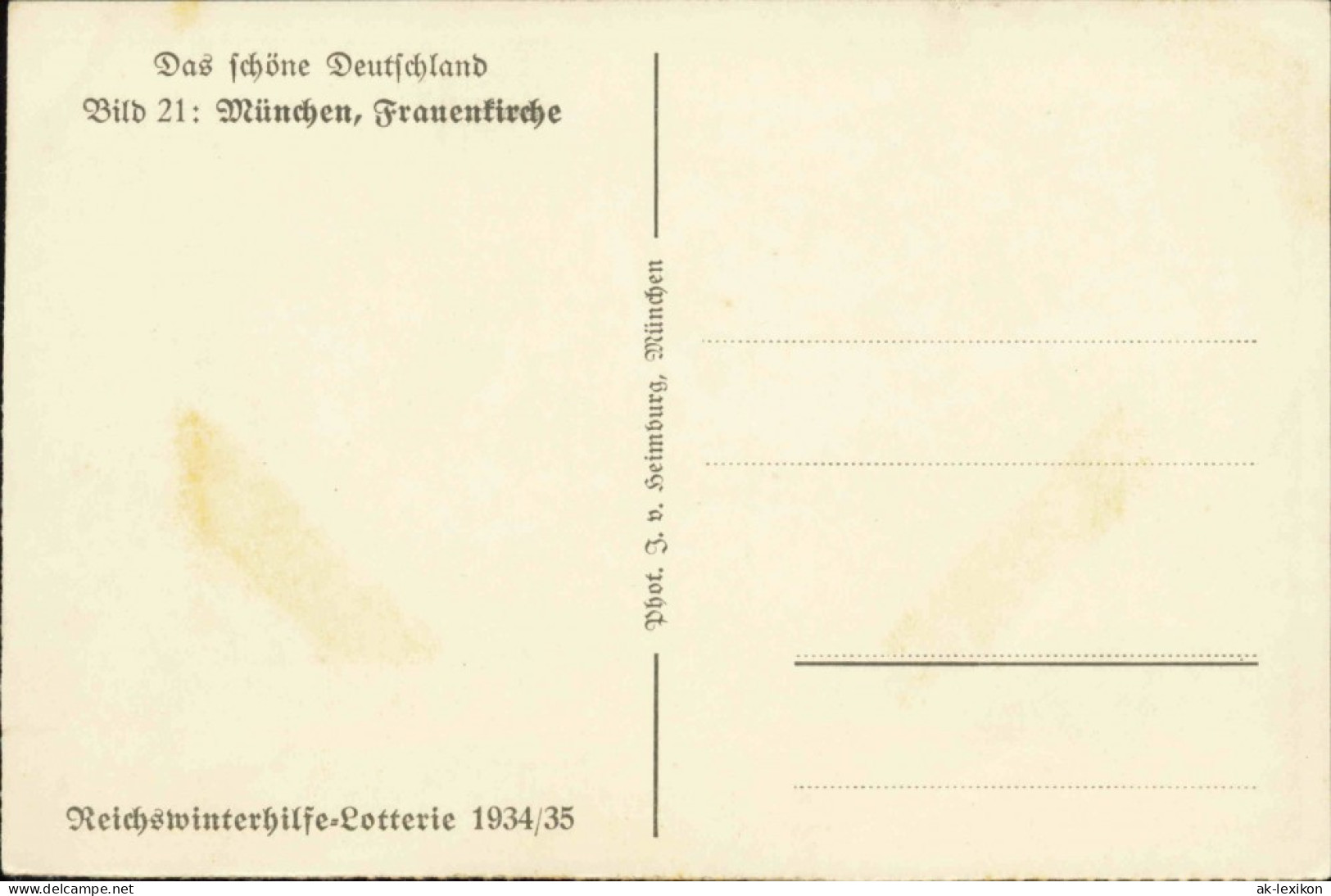 Ansichtskarte München Frauenkirche 1935 - Muenchen