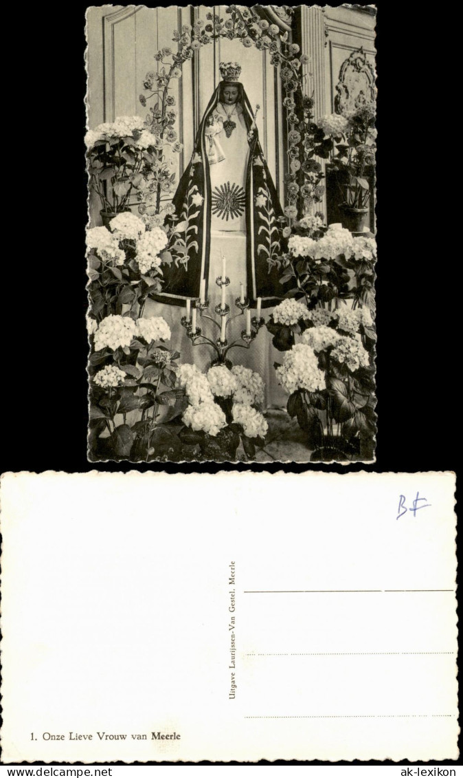 Ansichtskarte  Motiv-AK Religion: Onze Lieve Vrouw Van Meerle 1960 - Sonstige & Ohne Zuordnung