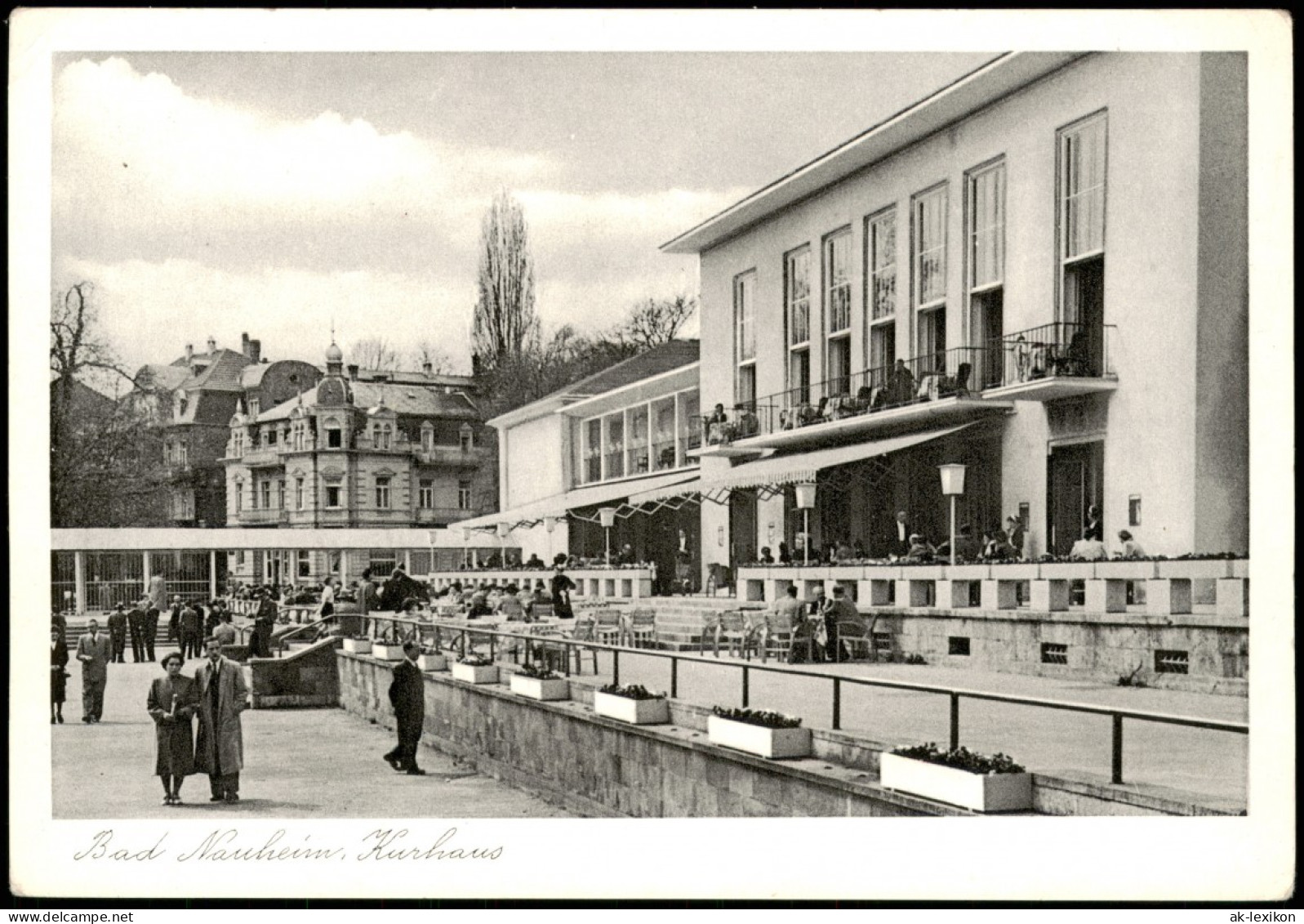 Ansichtskarte Bad Nauheim Kurhaus, Belebt 1962 - Bad Nauheim