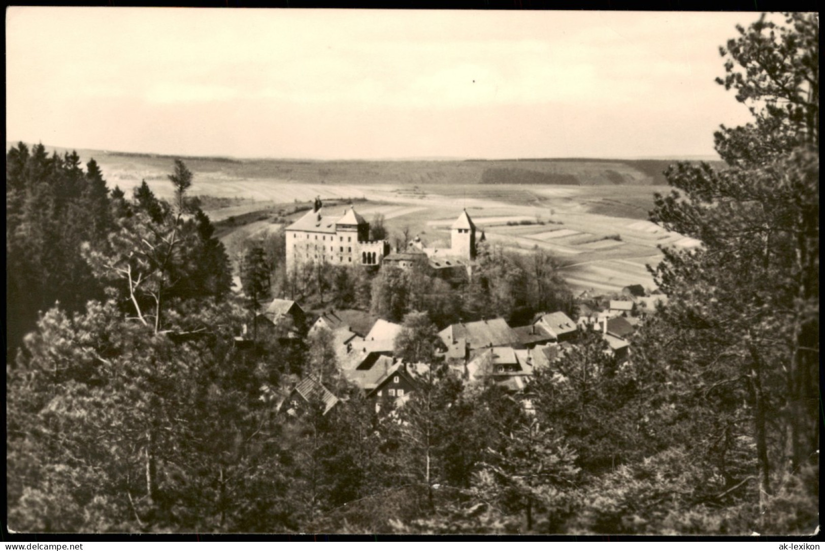 Ansichtskarte Elgersburg Panorama-Ansicht Zur DDR-Zeit 1959 - Elgersburg