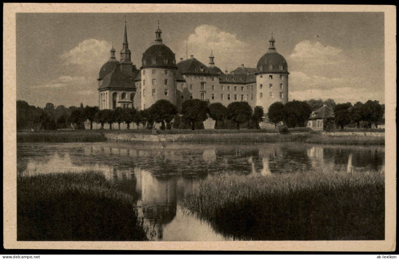 Ansichtskarte Moritzburg Partie Am Jagdschloss 1930 - Moritzburg