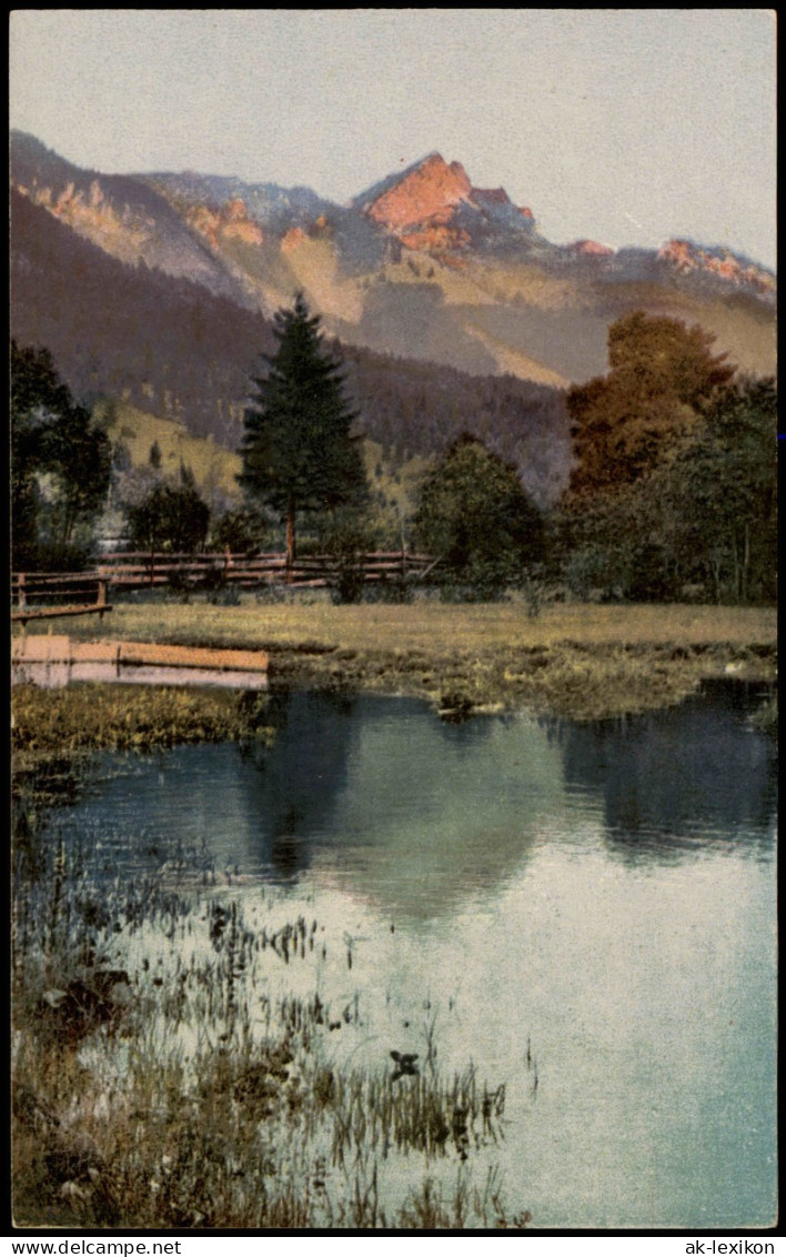 Ansichtskarte  Stimmungsbilder: Natur - See In Den Bergen Photochromie 1912 - Unclassified