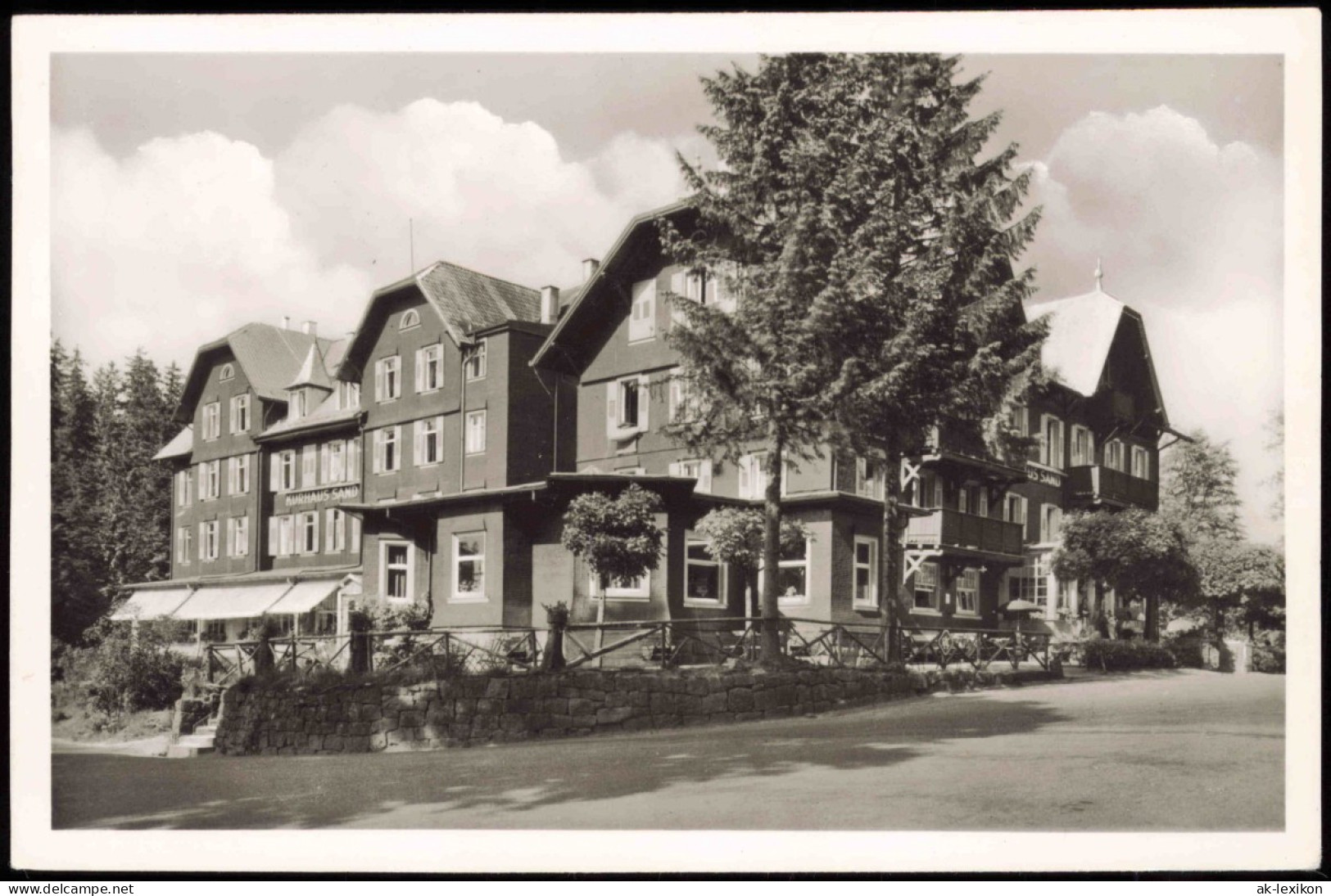 Ansichtskarte Bühl (Baden) Kurhaus Sand 1961 - Buehl