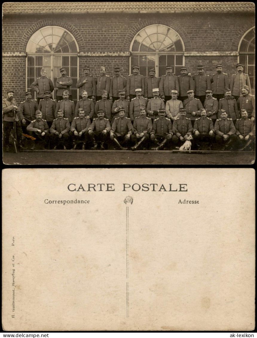 CPA .Frankreich Gruppenbild WK1 Soldaten Frankreich Francaise 1914 - Sonstige & Ohne Zuordnung