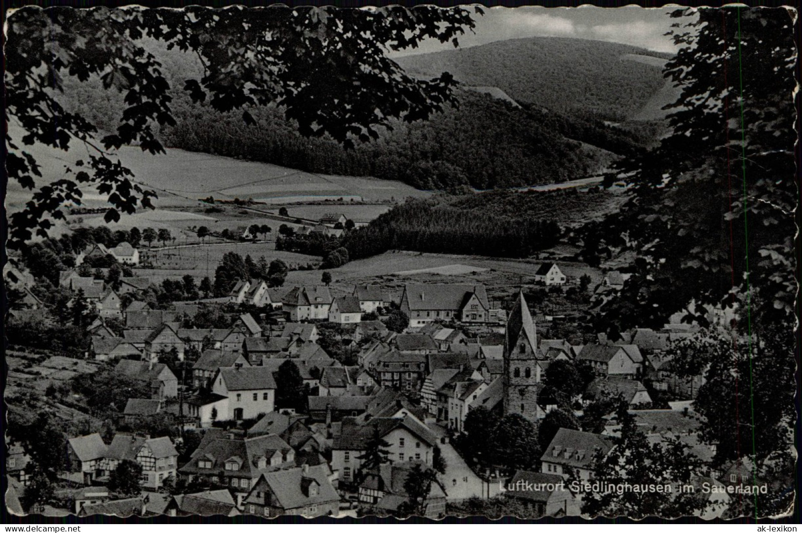 Ansichtskarte Siedlinghausen-Winterberg Blick Auf Die Stadt 1959 - Winterberg