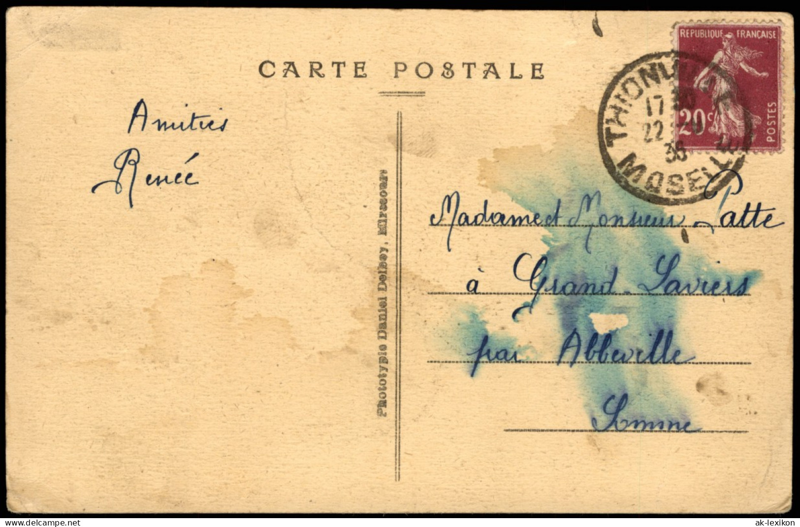 CPA Diedenhofen Thionville La Tour Aux Puces 1935 - Thionville