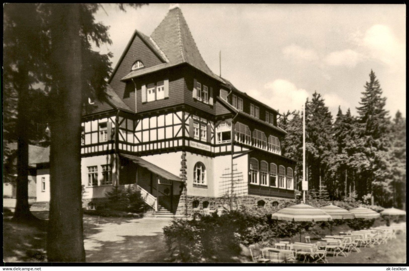 Ansichtskarte Friedrichroda Spießberghaus 1958 - Friedrichroda