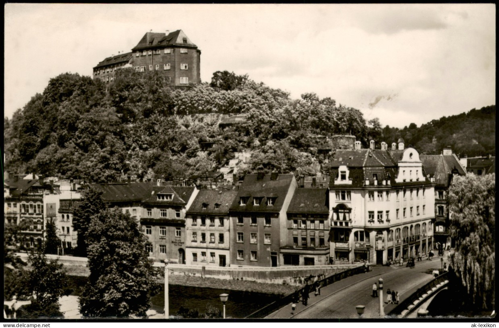 Ansichtskarte Greiz Blick Auf Oberes Schloß (Landesarchiv) 1957 - Greiz