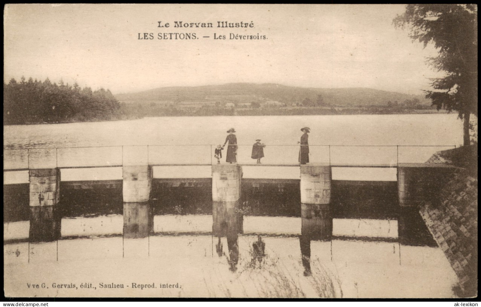 .Frankreich LES SETTONS – Les Déversoirs, Le Morvan Illustré 1910 - Sonstige & Ohne Zuordnung