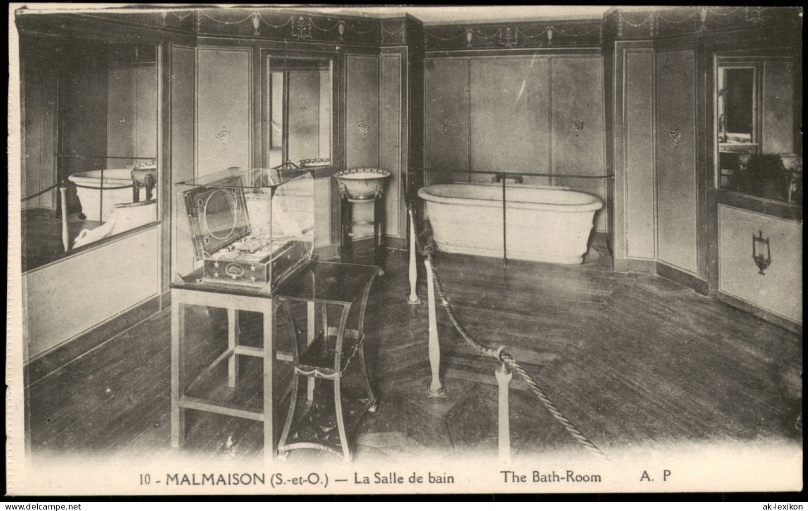 CPA .Frankreich MALMAISON (S.-et-O.) La Salle De Bain 1910 - Sonstige & Ohne Zuordnung