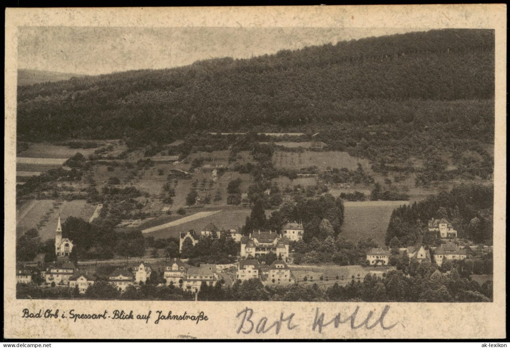 Ansichtskarte Bad Orb Blick Auf Jahnstraße 1953 - Bad Orb