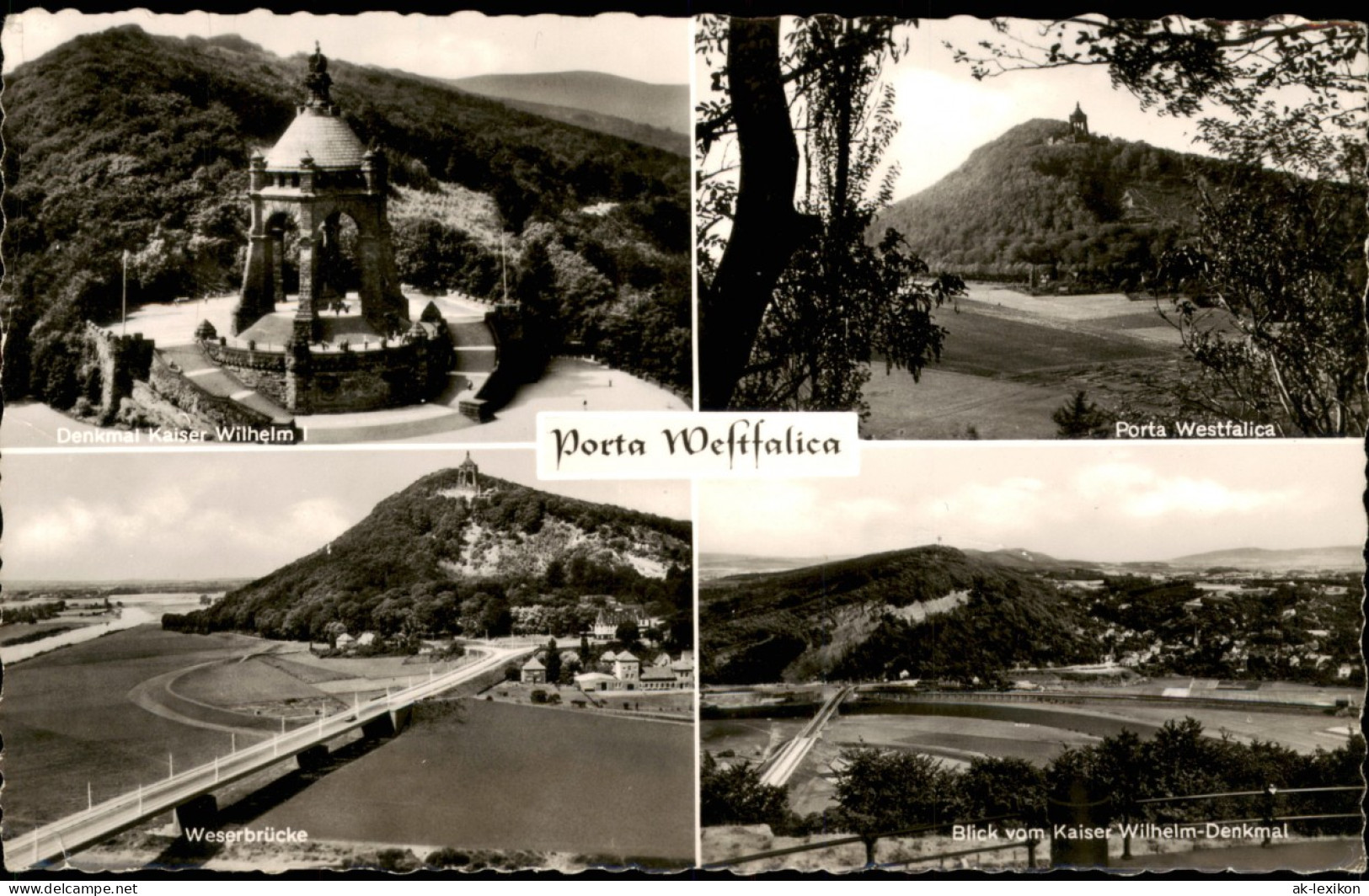 Ansichtskarte Porta Westfalica Stadtansichten 1965 - Porta Westfalica