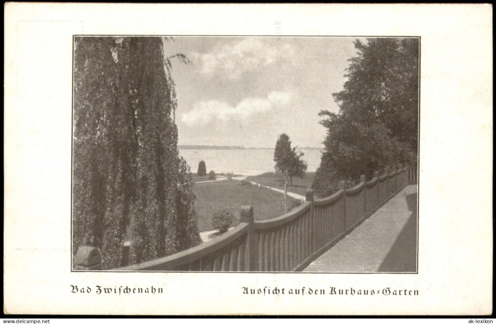 Ansichtskarte Bad Zwischenahn Aussicht Auf Den Kurhausgarten# 1940 - Bad Zwischenahn