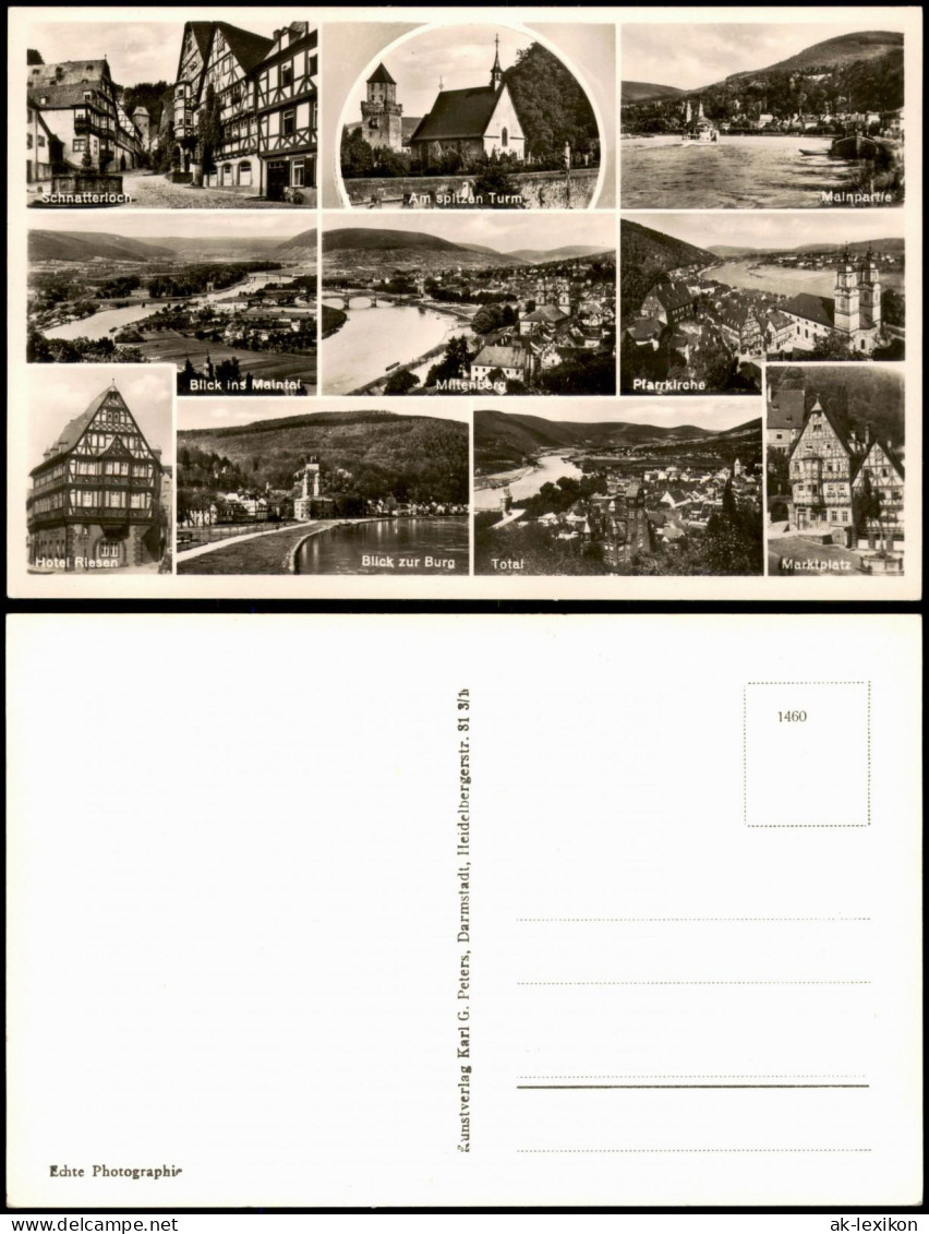 Ansichtskarte Miltenberg (Main) Mehrbild: Stadt Straßen 1963 - Miltenberg A. Main