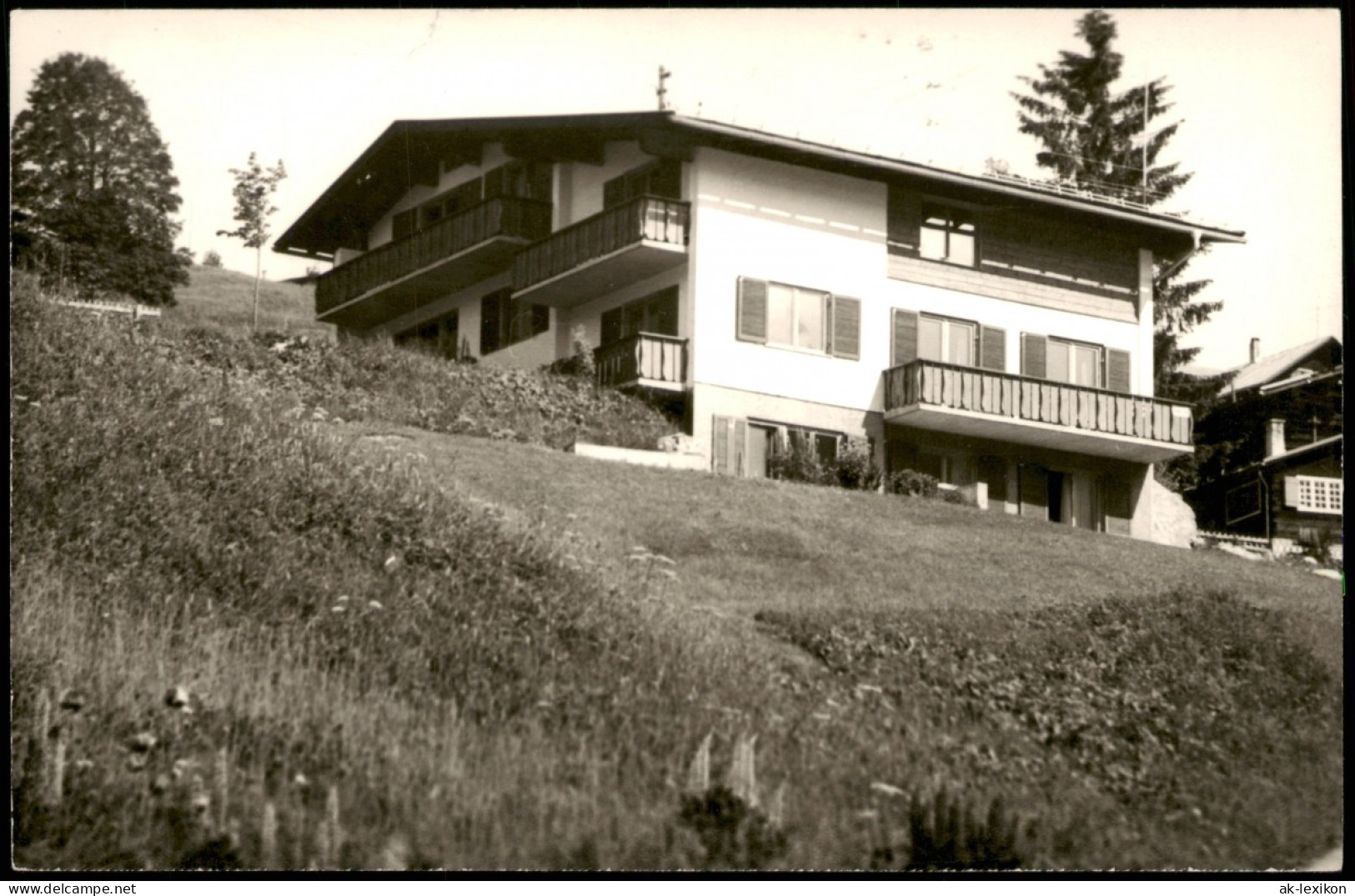 Foto  Haus Am Berghang 1965 Privatfoto - A Identifier