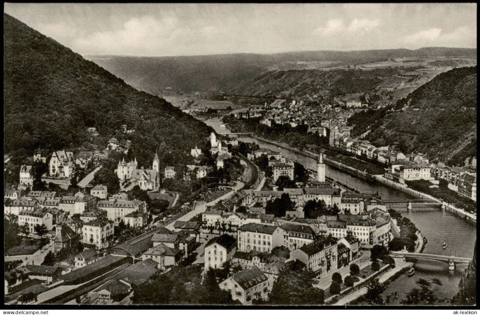 Ansichtskarte Bad Ems Stadt 1959 - Bad Ems