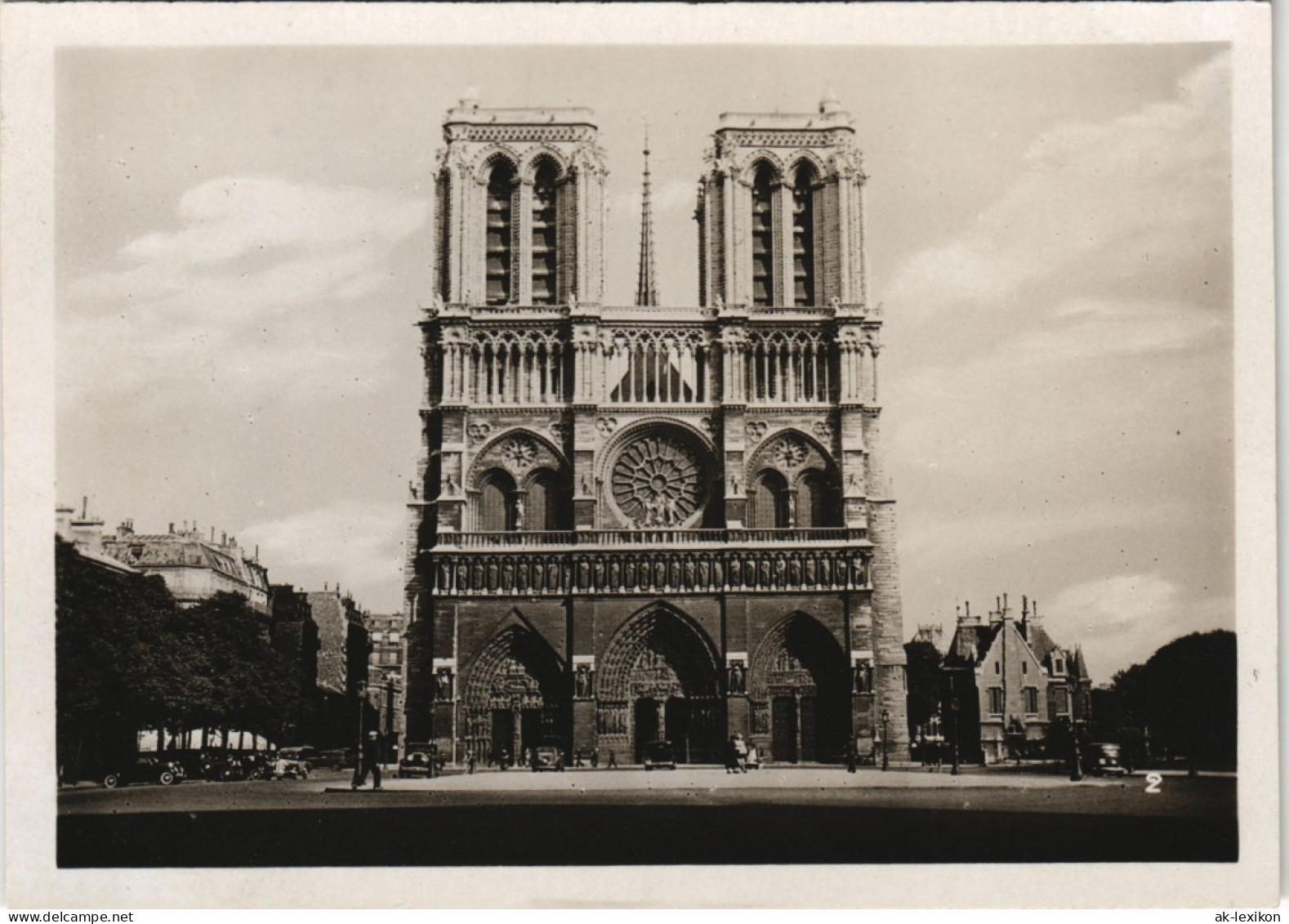 Paris Kathedrale Notre-Dame - Besetzung 1941 - Notre Dame De Paris