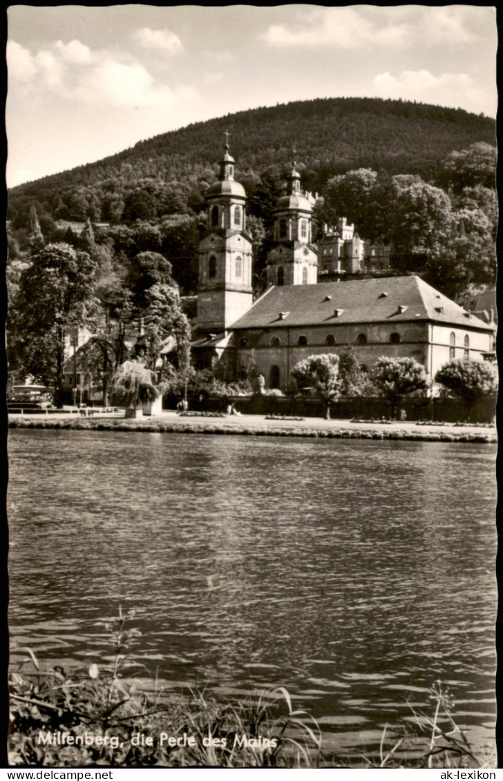 Ansichtskarte Miltenberg (Main) Stadtteilansicht Main Partie A.d. Kirche 1960 - Miltenberg A. Main