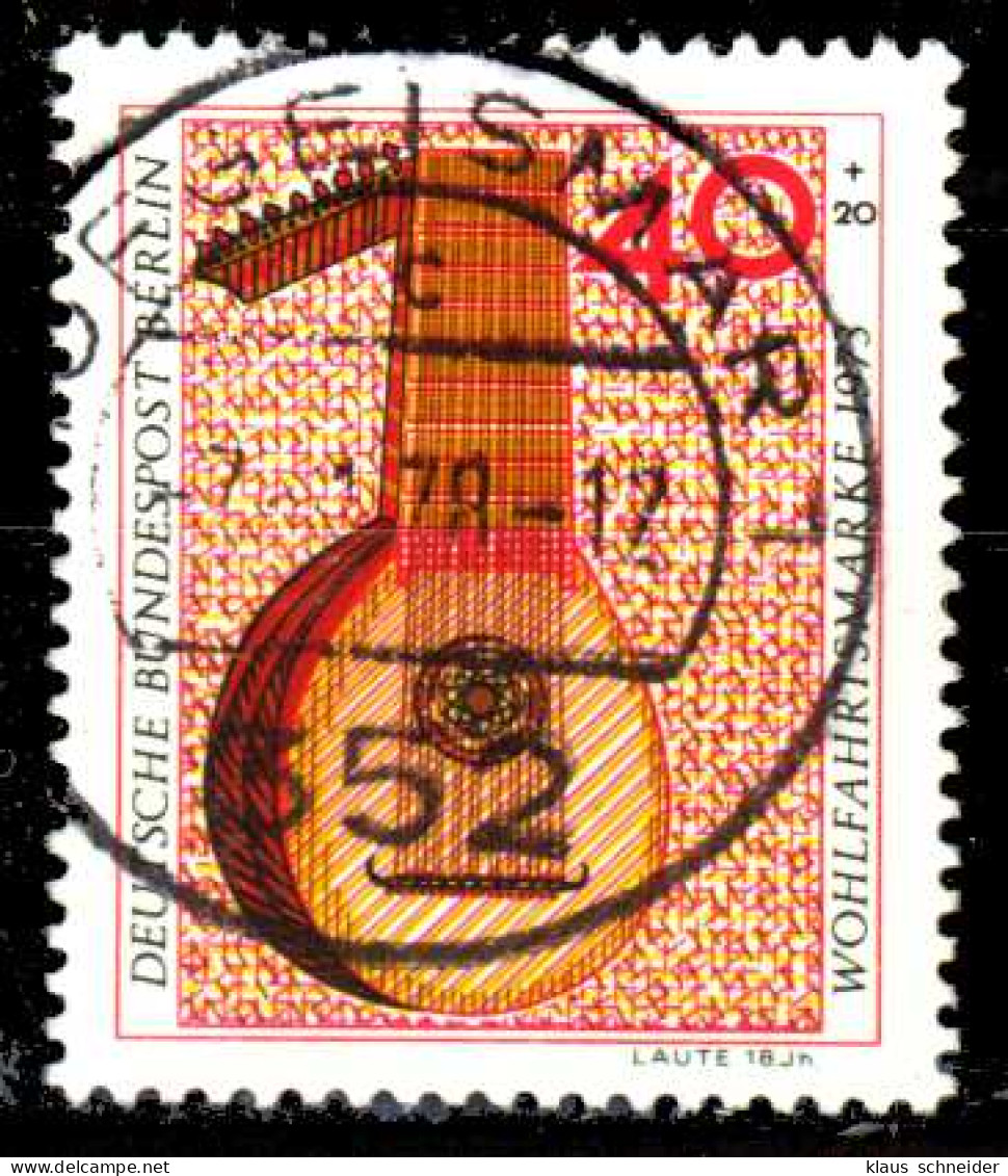 BERLIN 1973 Nr 461 Zentrisch Gestempelt X14973A - Used Stamps