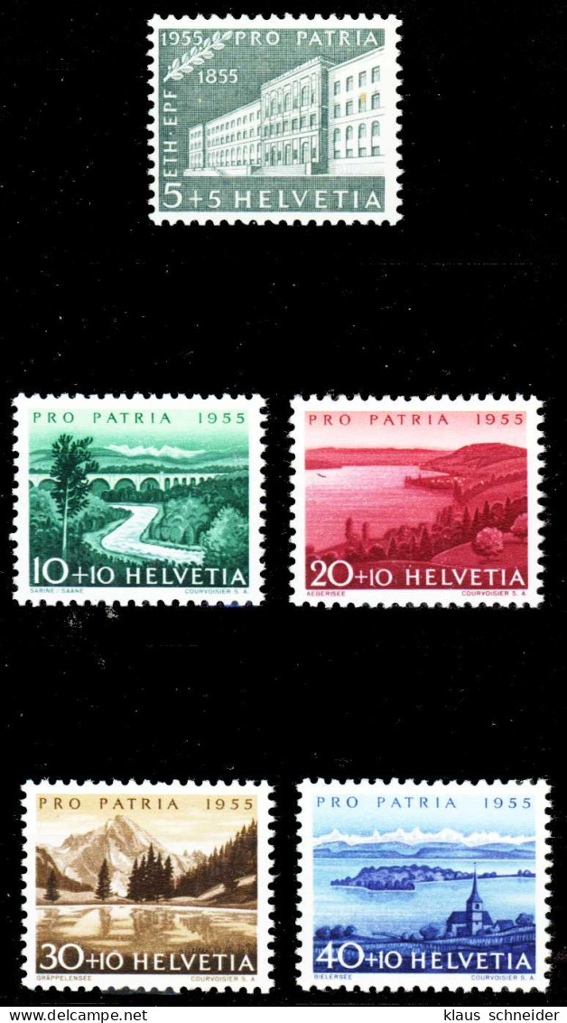 SCHWEIZ PRO PATRIA Nr 613-617 Postfrisch X2875EE - Unused Stamps