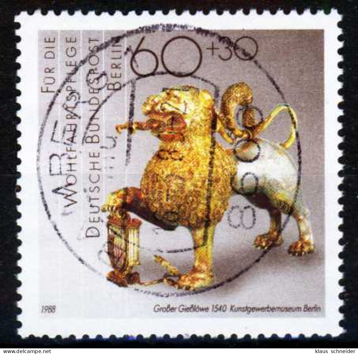 BERLIN 1988 Nr 819 Gestempelt X2C5CE2 - Used Stamps