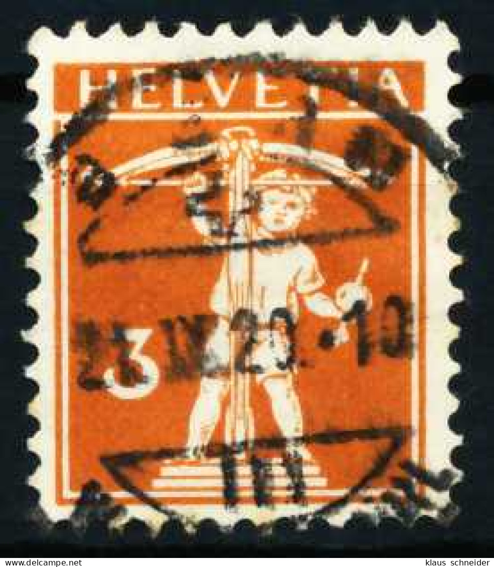 SCHWEIZ 1917 Nr 137 Zentrisch Gestempelt X4C63D6 - Used Stamps