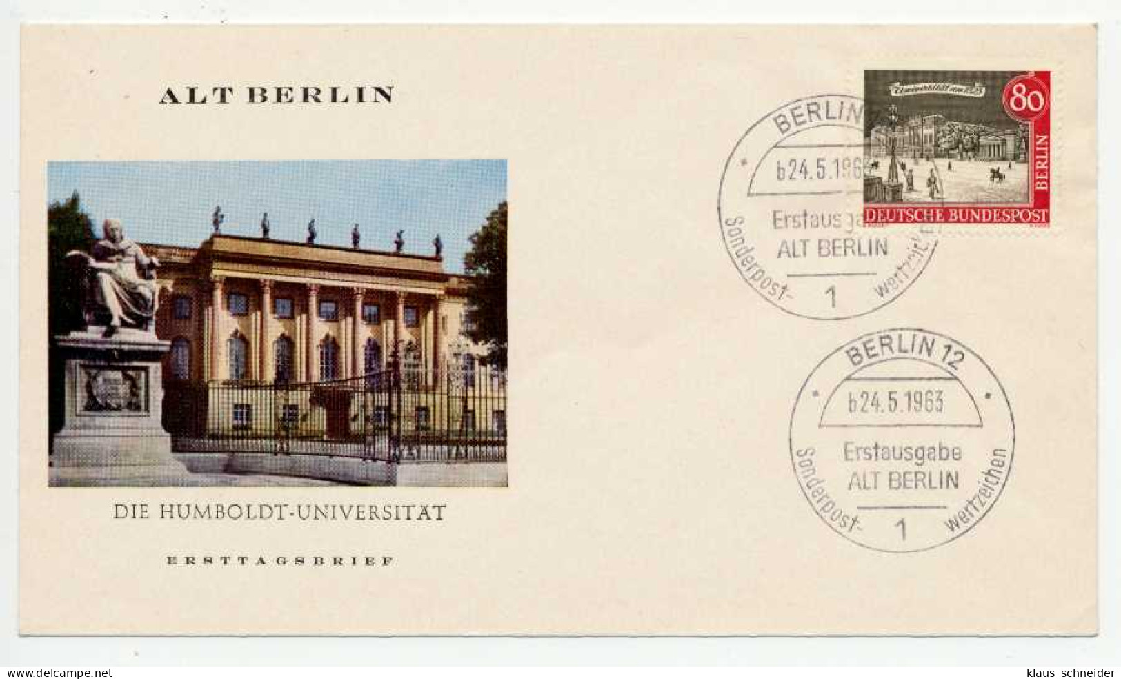 BERLIN 1962 Nr 227 BRIEF FDC X5BC70E - Briefe U. Dokumente