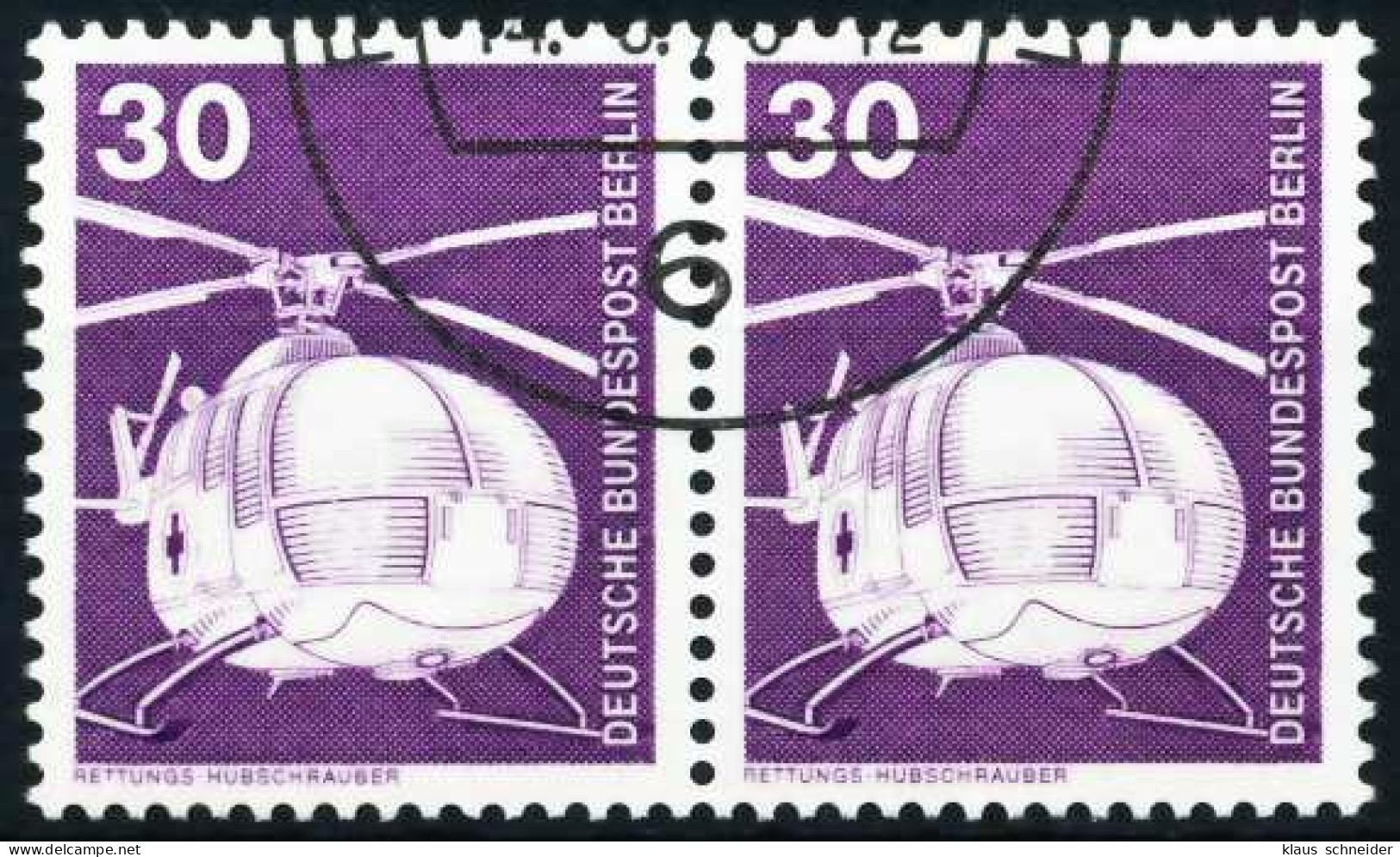 BERLIN DS INDUSTRIE U. TECHNIK Nr 497 Gestempelt WAAGR P X6108B2 - Used Stamps