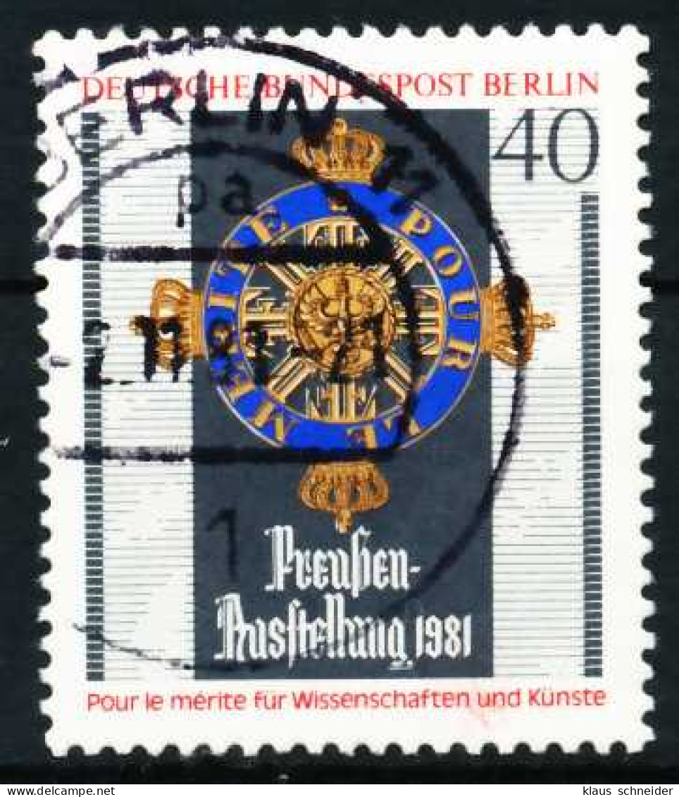 BERLIN 1981 Nr 648 Zentrisch Gestempelt X62124A - Used Stamps