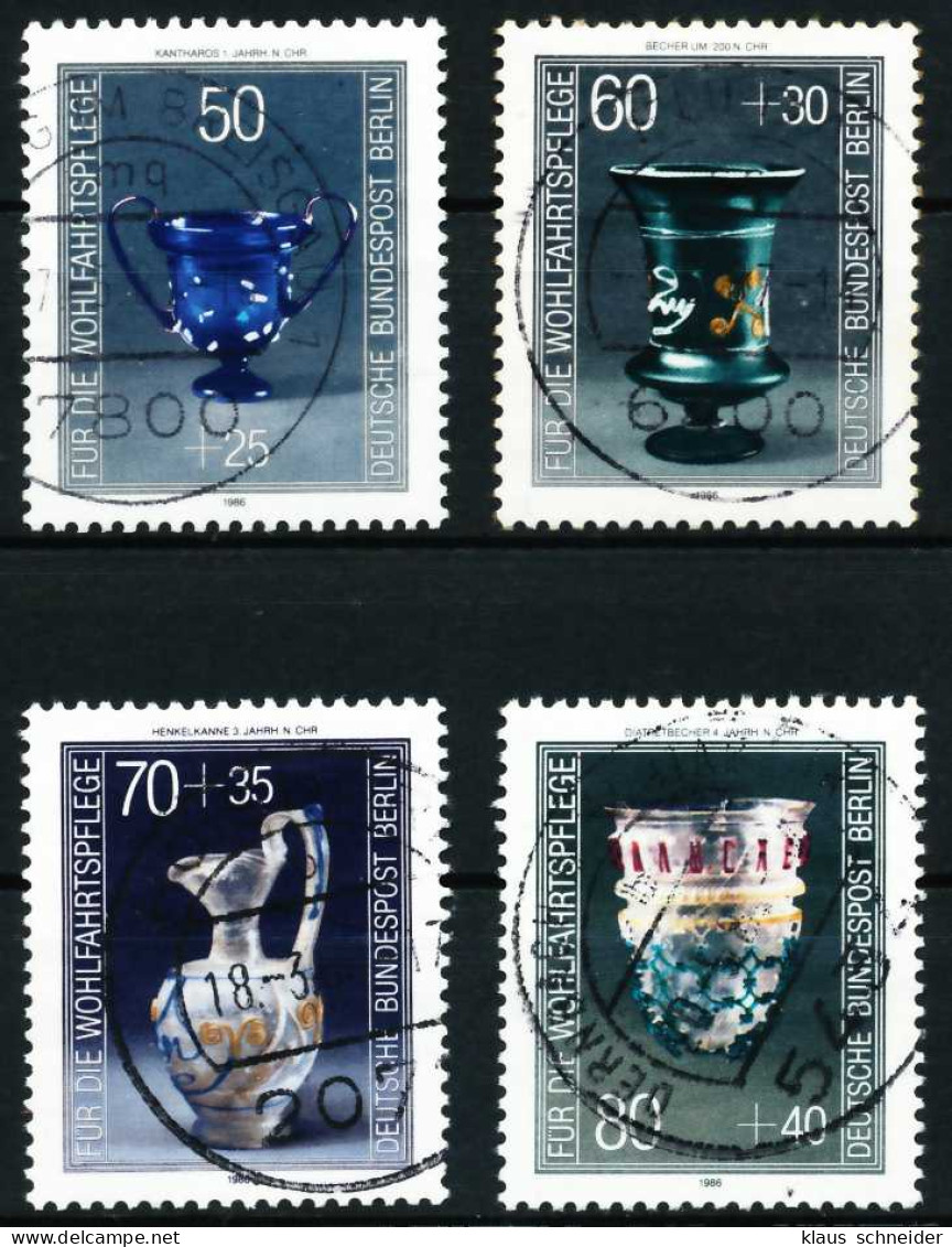 BERLIN 1986 Nr 765-768 Zentrisch Gestempelt X62E2B2 - Used Stamps