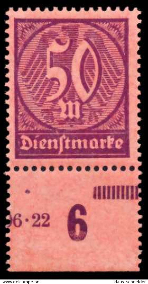 DEUTSCHES-REICH DIENST Nr 73 Postfrisch URA X63FA72 - Dienstmarken