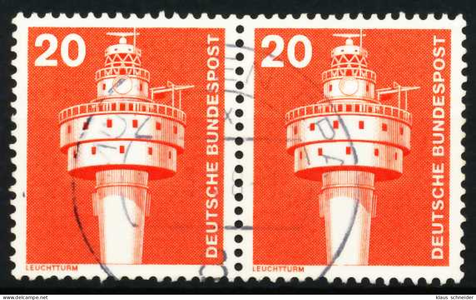 BRD DS INDUSTRIE U. TECHNIK Nr 848 Gestempelt WAAGR PAAR X66C1F2 - Used Stamps