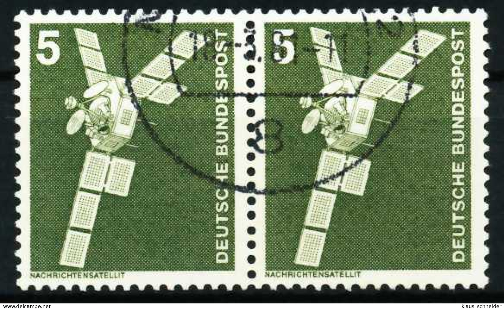 BRD DS INDUSTRIE U. TECHNIK Nr 846 Gestempelt WAAGR PAAR X66C28E - Used Stamps