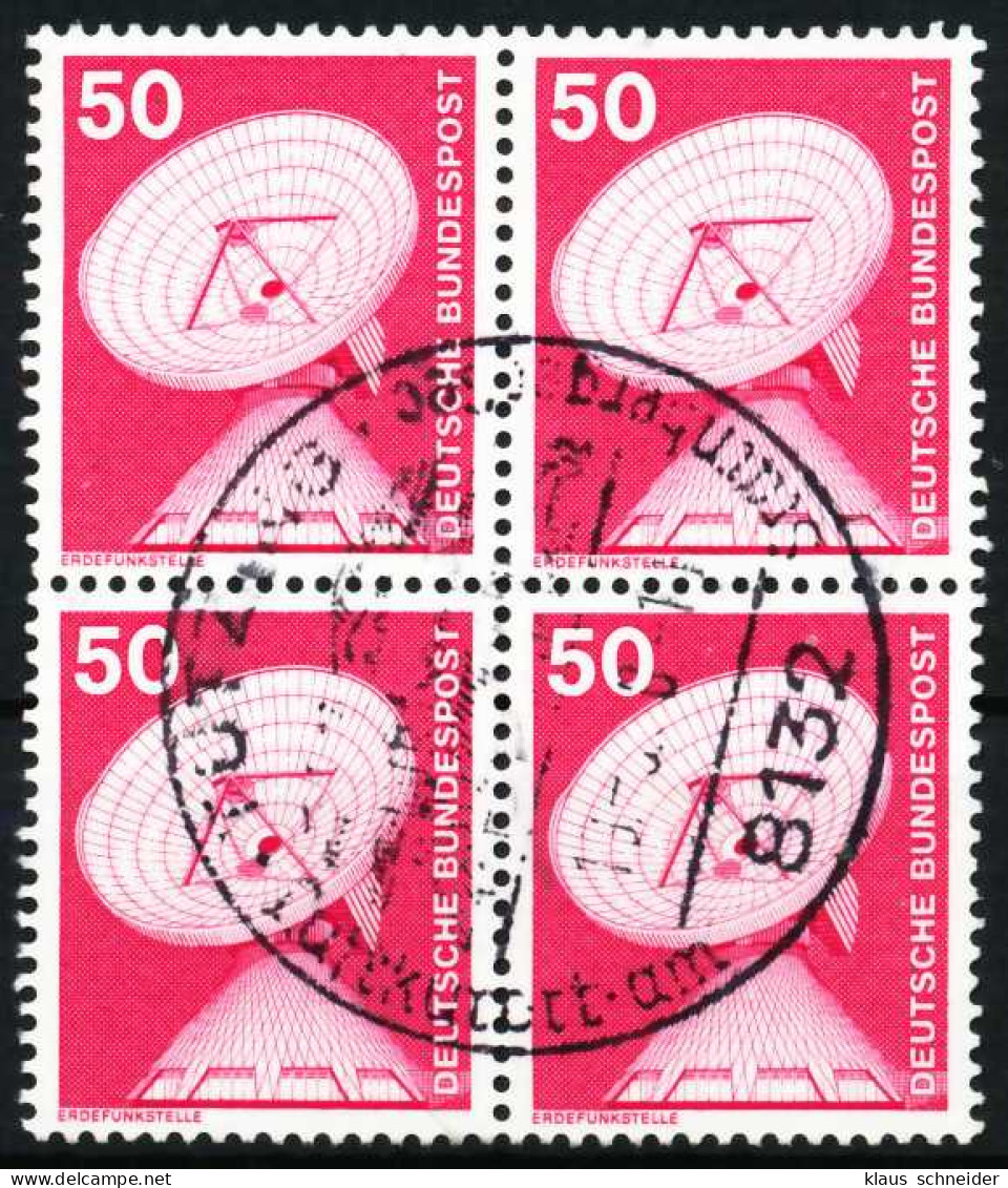 BRD DS INDUSTRIE U. TECHNIK Nr 851 Zentrisch Gestempelt VIER X66C326 - Used Stamps