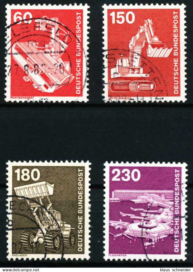 BRD DS INDUSTRIE U. TECHNIK Nr 990-994 Gestempelt X66C43A - Used Stamps