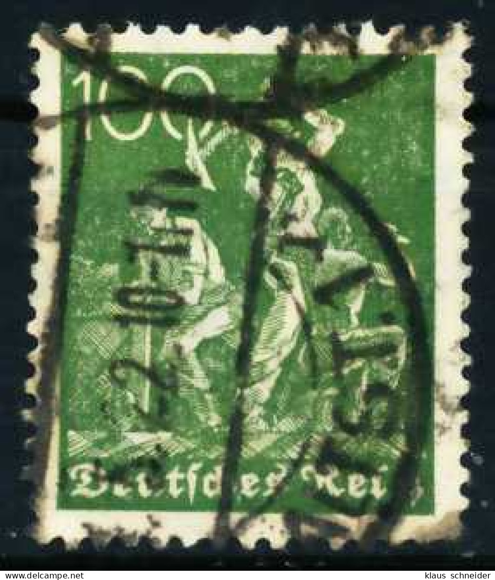 D-REICH INFLA Nr 187a Zentrisch Gestempelt X692AC2 - Used Stamps