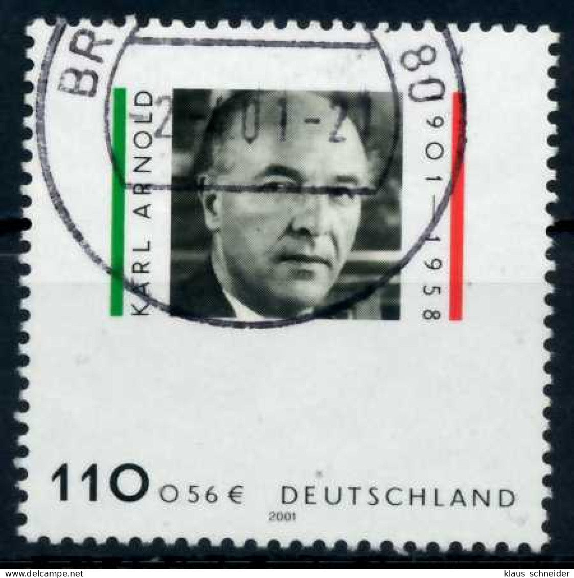 BRD 2001 Nr 2173 Zentrisch Gestempelt X6D93CE - Used Stamps