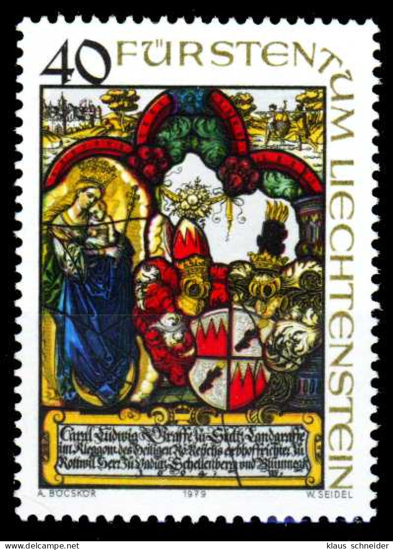 LIECHTENSTEIN 1979 Nr 731 Postfrisch SB464F2 - Unused Stamps