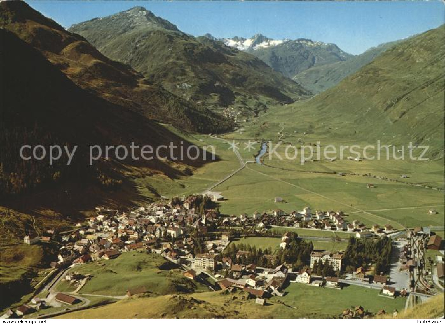 11715713 Andermatt Mit Furka Andermatt - Autres & Non Classés